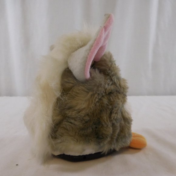 1998 Original Gray & White Furby w/ Blue Eyes model #70-800 Generation 1 Works - Picture 4 of 8